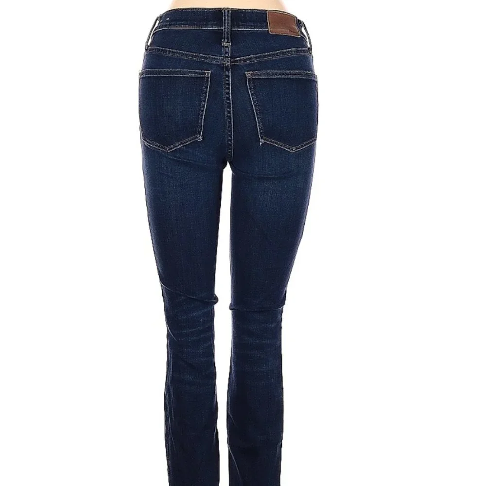 MADEWELL 9" High-Rise Skinny Jeans Denim blue size 23 women's pants - Picture 4 of 4